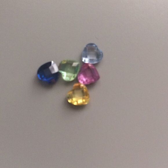 🔴Authentic Origami Owl Birthstones Hearts - Picture 2 of 2